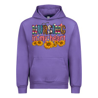 Tulip Nursing In My Heart Urban Hoodie - FaDigitalArtStudio
