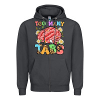 Smoke too many tabs Zipper Hoodie - Artiststas