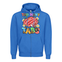 True Royal too many tabs Zipper Hoodie - Artiststas