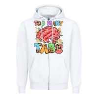 White too many tabs Zipper Hoodie - Artiststas