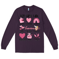 Plum funny valentines Long Sleeve Tee - MaliasSmallBusiness