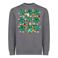 Storm teacher st patrick day clovers Heavyweight Sweatshirt - MaliasSmallBusiness