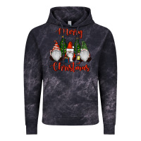 Cloud Black Merry Christmas Gnomes Vintage Hoodie - RanaPortraitStore