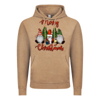 Vintage Coffee Merry Christmas Gnomes Vintage Hoodie - RanaPortraitStore