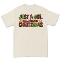 Bone just a girl who loves christmas with cookies Premium Tee - FaDigitalArtStudio