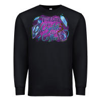 Black Fueled by crystals and coffee halloween Premium Sweatshirt - NancyCooperArtShop