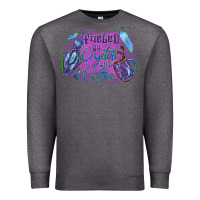 Charcoal Heather Fueled by crystals and coffee halloween Premium Sweatshirt - NancyCooperArtShop