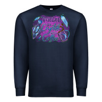 Navy Fueled by crystals and coffee halloween Premium Sweatshirt - NancyCooperArtShop