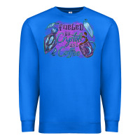True Royal Fueled by crystals and coffee halloween Premium Sweatshirt - NancyCooperArtShop