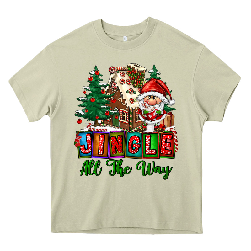Jingle All The Way Heavy Core Tee by FaDigitalArtStudio | Teevron