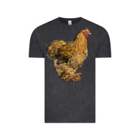 Vintage Black Cochin Chicken Vintage Tee - LillyAllenDesigns