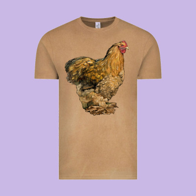 Cochin Chicken Vintage Tee Designed By Lillyallendesigns
