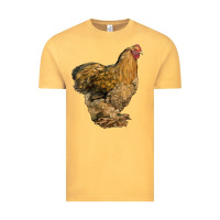 Vintage Mustard Cochin Chicken Vintage Tee - LillyAllenDesigns