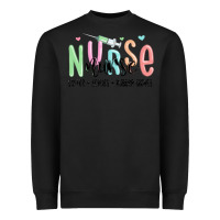 Black coffee scrubs rubber gloves nurse Heavyweight Sweatshirt - MaliasSmallBusiness