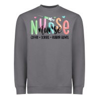 Storm coffee scrubs rubber gloves nurse Heavyweight Sweatshirt - MaliasSmallBusiness