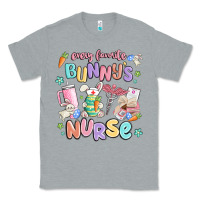 Heather Grey every favorite bunnys nurse Classic Tee - MaliasSmallBusiness