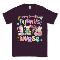 Plum every favorite bunnys nurse Classic Tee - MaliasSmallBusiness