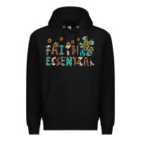 Black faith is essential Premium Hoodie - JahusDesignShop