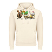 Vintage Artic Peace Love Leghorn Chicken Vintage Hoodie - LillyAllenDesigns