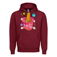 Instant Good Vibes Zipper Hoodie | Teevron