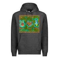 Peace Love Lab Tech Premium Hoodie | Teevron