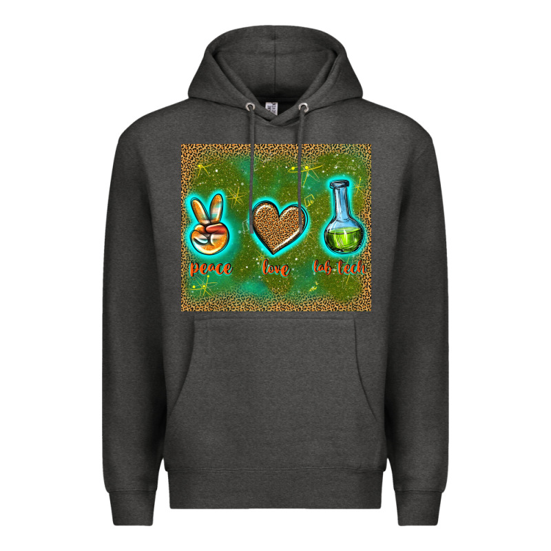 Peace Love Lab Tech Premium Hoodie by TumblerDesignByShophia | Teevron
