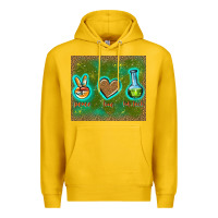 Lemon peace love lab tech Premium Hoodie - TumblerDesignByShophia