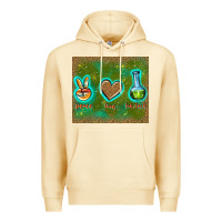 Pina Colada peace love lab tech Premium Hoodie - TumblerDesignByShophia