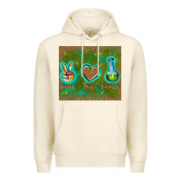 Sandshell peace love lab tech Premium Hoodie - TumblerDesignByShophia
