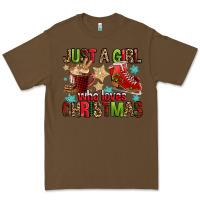 Cacao just a girl who loves christmas Premium Tee - FaDigitalArtStudio