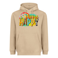 Mushroom Choose happy Heavyweight Hoodie - NancyCooperArtShop