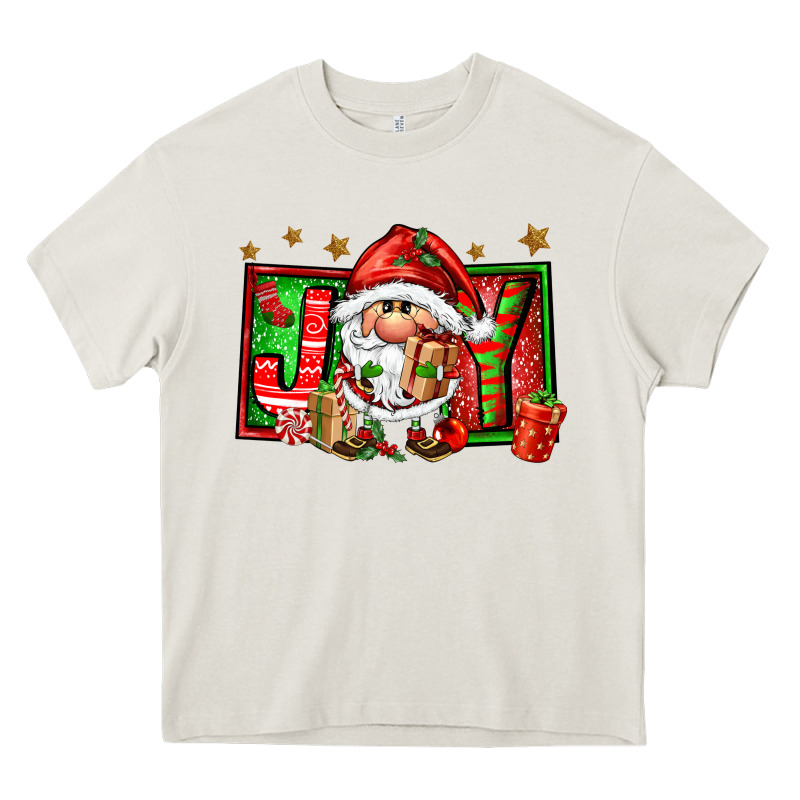 Joy Santa Gnomes Heavy Core Tee by FaDigitalArtStudio | Teevron
