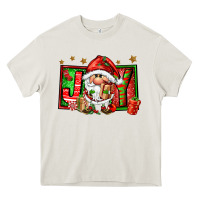Cream joy santa gnomes Heavy Core Tee - FaDigitalArtStudio