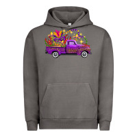 Pigment Tornado Mardi Gras Leopard Truck Urban Hoodie - FaDigitalArtStudio