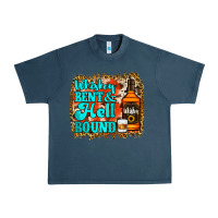 Midnight Navy Whiskey Bent and Hell Bound Urban Heavy Tee - Jasminsmagicworld
