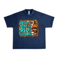 Navy Whiskey Bent and Hell Bound Urban Heavy Tee - Jasminsmagicworld