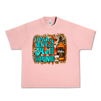 Salmon Whiskey Bent and Hell Bound Urban Heavy Tee - Jasminsmagicworld