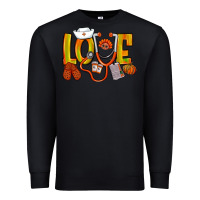 Black Thanksgiving love Nurse Premium Sweatshirt - NancyCooperArtShop