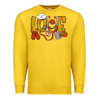 Lemon Thanksgiving love Nurse Premium Sweatshirt - NancyCooperArtShop