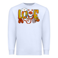 White Thanksgiving love Nurse Premium Sweatshirt - NancyCooperArtShop