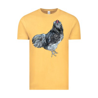 Vintage Mustard Ameraucana Rooster Vintage Tee - LillyAllenDesigns