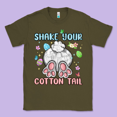 Shake Your Cotton Tail Classic Tee Designed By Maliassmallbusiness