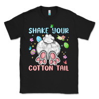 Black shake your cotton tail Classic Tee - MaliasSmallBusiness