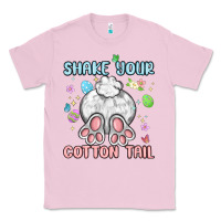 Bubblegum Pink shake your cotton tail Classic Tee - MaliasSmallBusiness