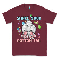 Burgundy shake your cotton tail Classic Tee - MaliasSmallBusiness