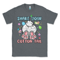 Charcoal Heather shake your cotton tail Classic Tee - MaliasSmallBusiness
