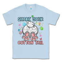 Dusty Blue shake your cotton tail Classic Tee - MaliasSmallBusiness