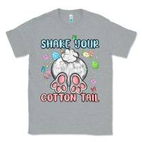 Heather Grey shake your cotton tail Classic Tee - MaliasSmallBusiness