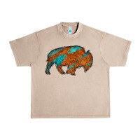 French Oak bison Urban Heavy Tee - Jasminsmagicworld