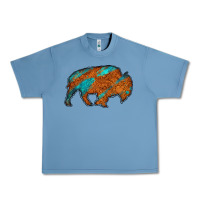 Pebble Blue bison Urban Heavy Tee - Jasminsmagicworld